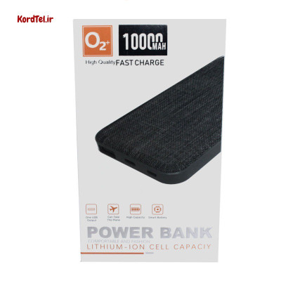 پاور بانک +O2 مدل O2-8015 ظرفیت 10000 Fast شارژ